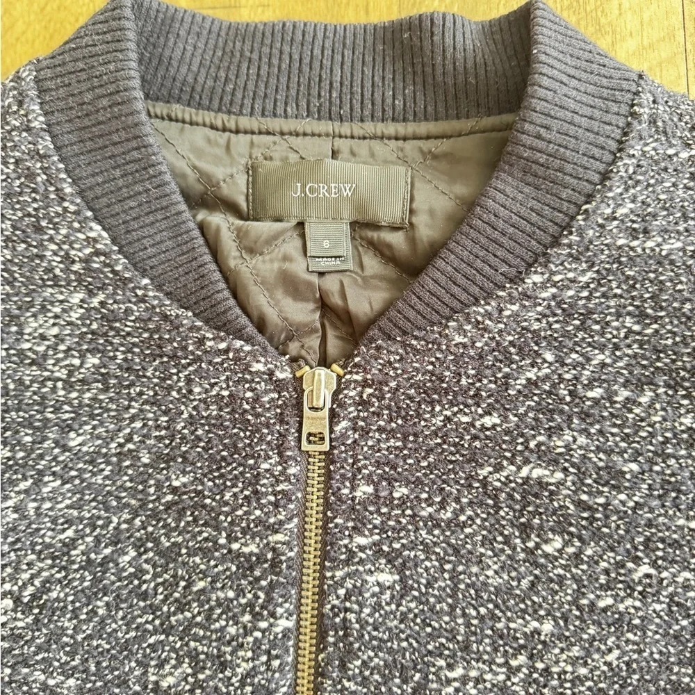 J. Crew Women's dark blue Bomber Jacket